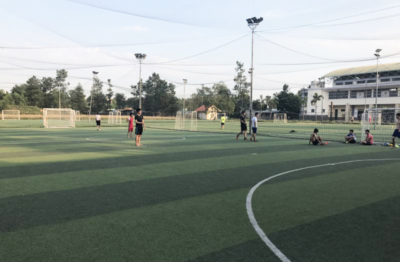 Observation of a Football Field using for Over 6 years