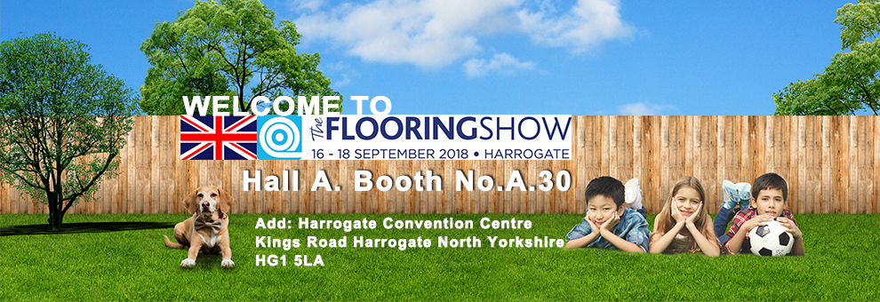 Invitation of UK’s National Flooring Show and 12th Int’l Garden Expo Tokyo in 2018
